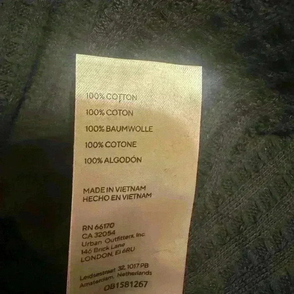 Free People Juicy Long Sleeve Waffle Knit Thermal Shirt Black NWT - Picture 3 of 5